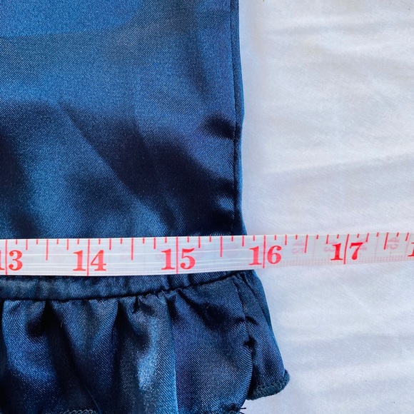 Navy Satin Sleepwear Set - Picture 6 of 6